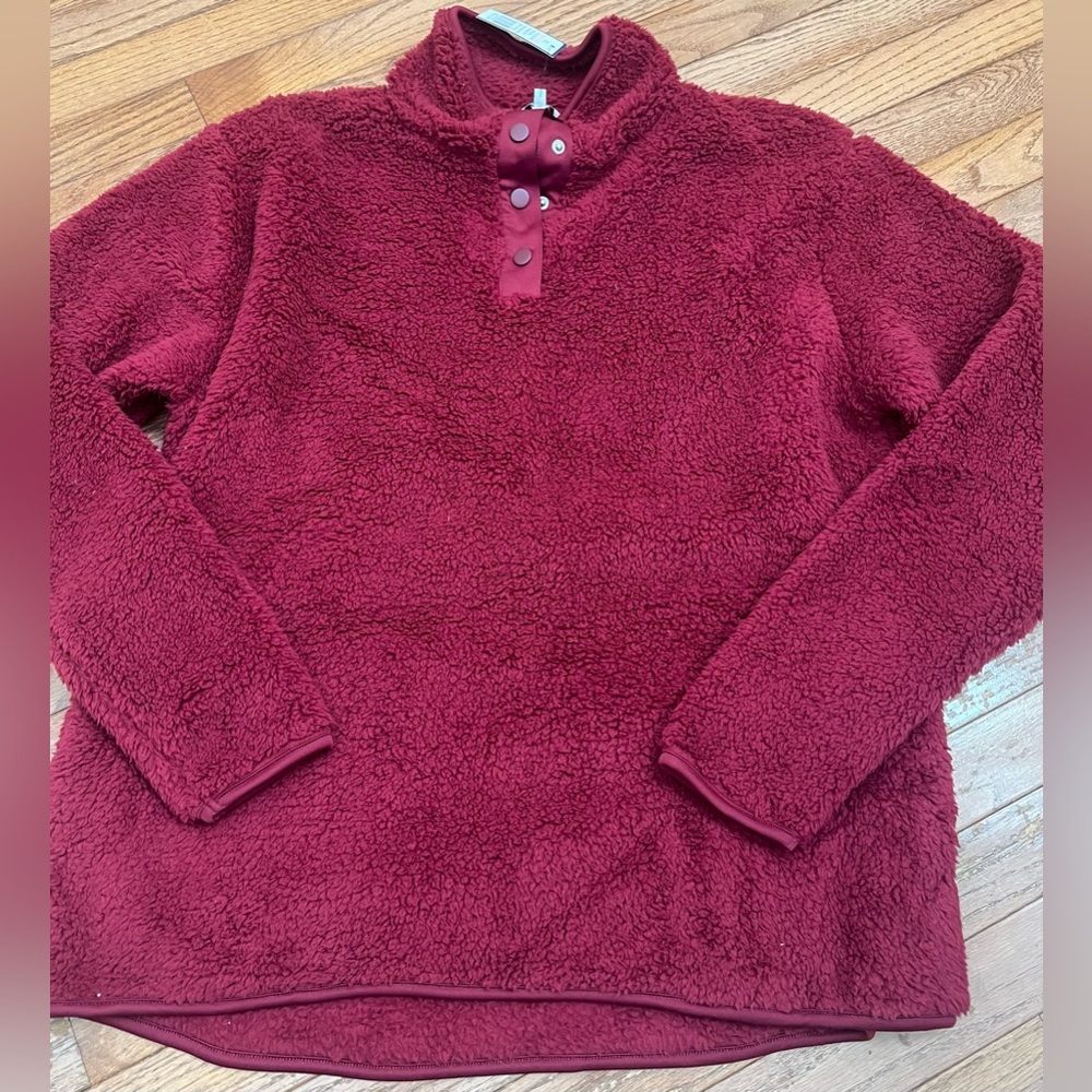 Crown and Ivy Women’s Sherpa Pullover XL